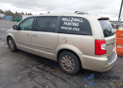 2014 Chrysler Town & Country Limited z USA, uszkodzony, nr VIN 2C4RC1GGXER425701